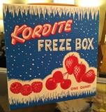 KORDITE ADVERTISING BOX