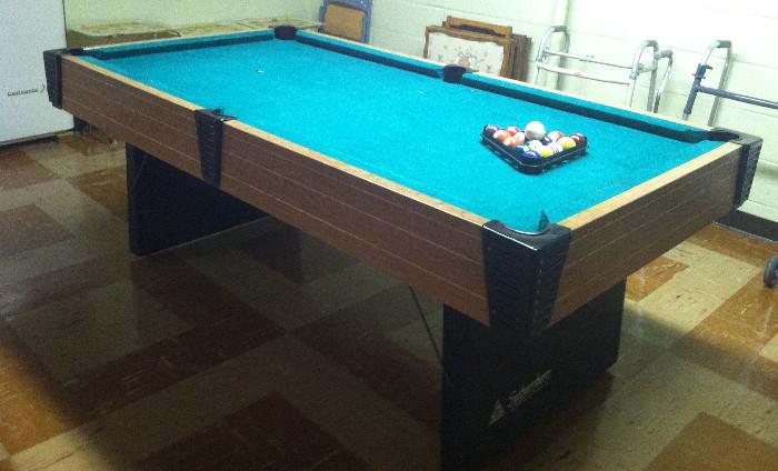POOL TABLE BY SUBURBAN 