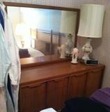 5 PC BEDROOM SET MID CENTURY DESIGN