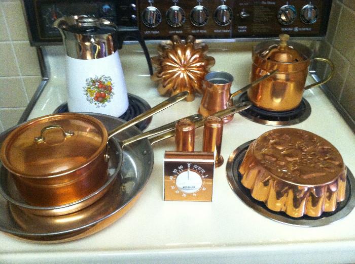 COPPER COOKWARE COLLECTION