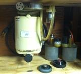 Whip-Mix Vac-U-Vestor Model B with eleven various sized casting rings (not shown) 