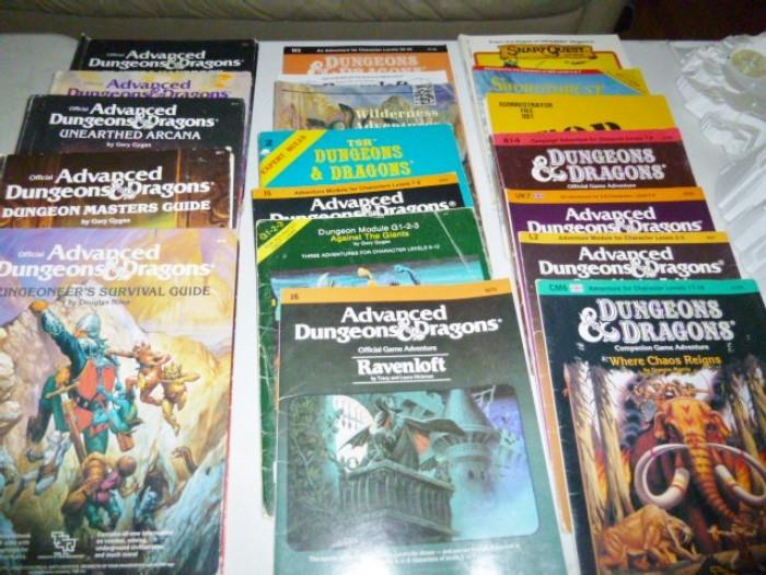 Vintage Dungeons & Dragons Manuals