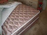 Queen mattress and box springs