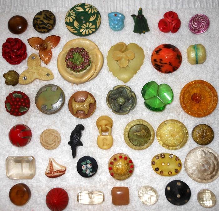Very Cool Loose Buttons of all Types and Materials