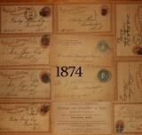 Some of the Postal Cards available from the late 1800s