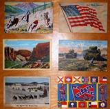 Lon Megargee Signed Cowboy Postcard