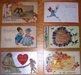 Antique Valentines Postcards