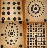 This is a small sample of the HUGE Selection of Black Glass and some Jet Buttons