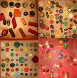 Buttons in Bakelite and Vintage Plastics