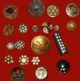 Great Variety of Vintage and Antique Buttons