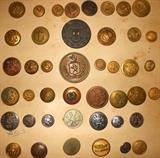 Military Buttons and Fireman's Button