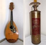 Vintage Mandolin and Detroit Corp. Quick Aid Fire Guard Fire Extinguisher