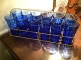 Cobalt Depression Glass