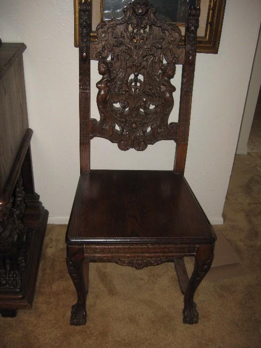 Amazing carved Antique chair