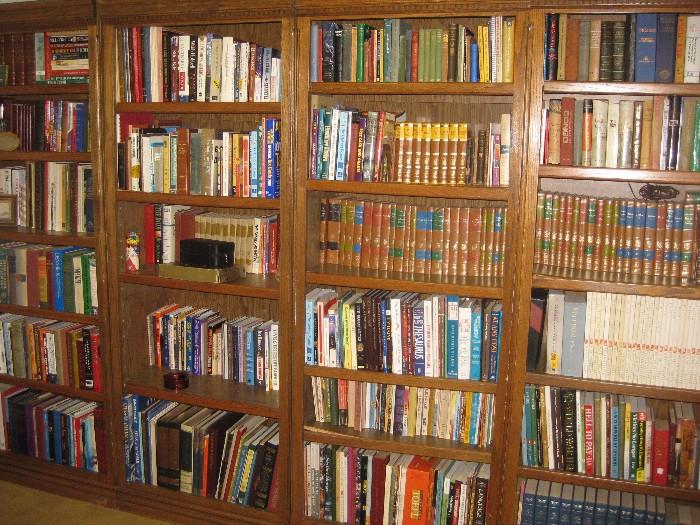 HUGE selection of books on a variety of subjects