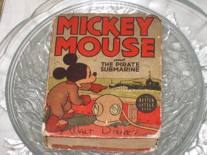 Mickey mouse and the pirate submarine Better Little book