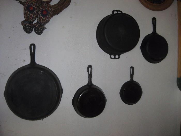 More cast iron skillets