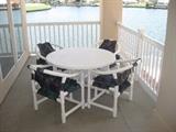 pipeline creations patio table and chairs