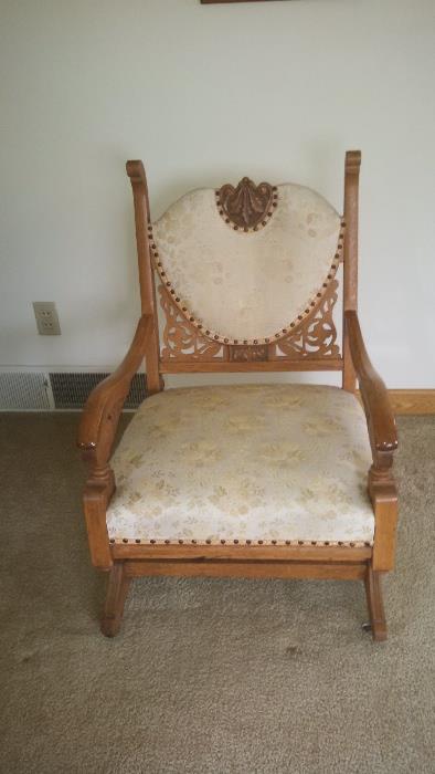 Oak Victorian Chair