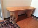 Primitive Wooden Bench