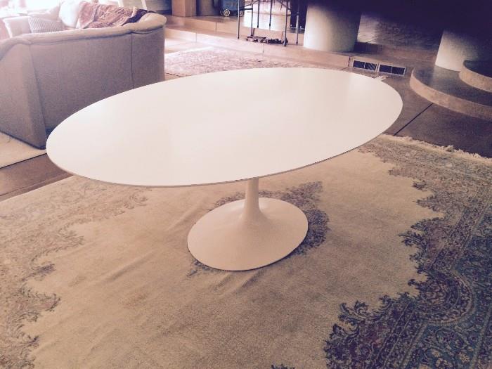 Mid Century Modern Saarinen Dining Room 78" Oval Table