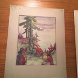 1 of Many Illustrations By Eethel Hellen Claussen, Commercial Illustrator in Early 1900's