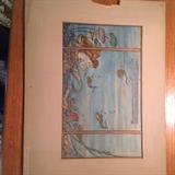 1 of Many Illustrations By Eethel Hellen Claussen, Commercial Illustrator in Early 1900's