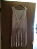 1920's Beaded Dress  also a Red Knit Dress