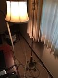 TALL BRASS FLOOR LAMP