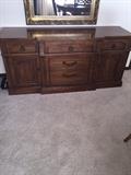 SOLID WOOD CREDENZA