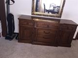 SOLID WOOD CREDENZA