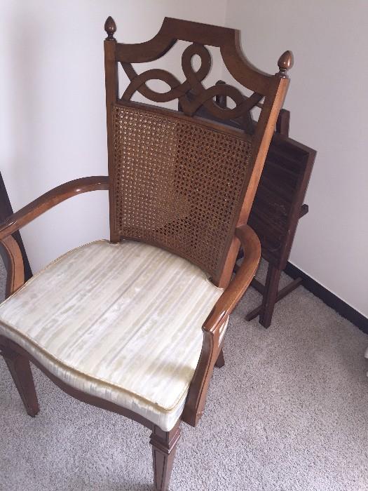 CANE BACK CHAIR