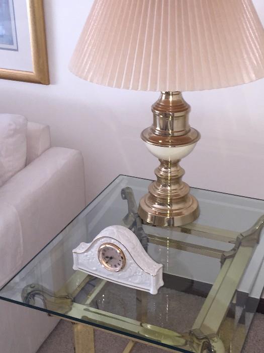 LENOX CLOCK / STIFFEL LAMP