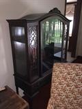 ANTIQUE CURIO CABINET