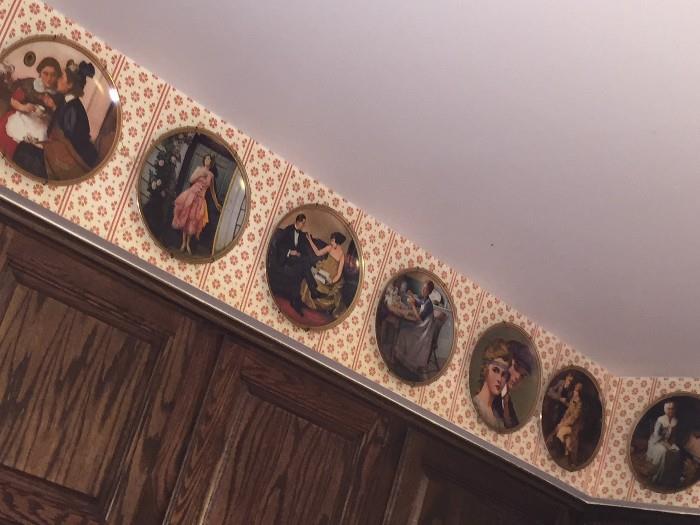 NORMAN ROCKWELL DECORATIVE / COLLECTABLE PLATES