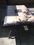 LARGE PATIO TABLE WITH TILES