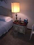 DREXEL FRENCH PROVINCIAL NIGHTSTAND AND LAMP