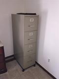 TALL METAL FILE CABINET