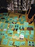 VINTAGE AND COSTUME JEWELRY-NECKLACES, BRACELETS , EARRINGS
