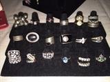 STERLING SILVER RINGS