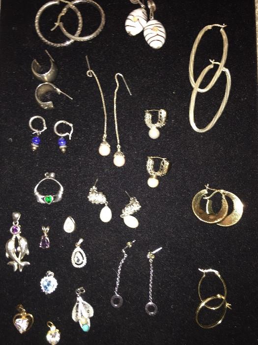 STERLING SILVER EARRINGS
