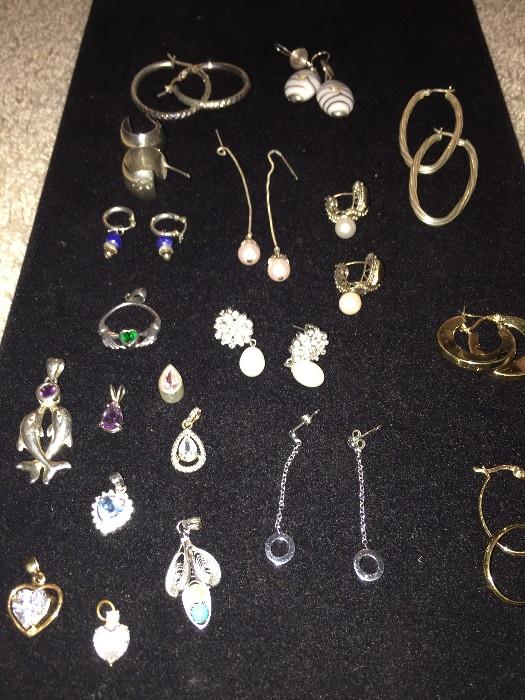 STERLING SILVER EARRINGS