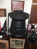 Real train pot belly stove...