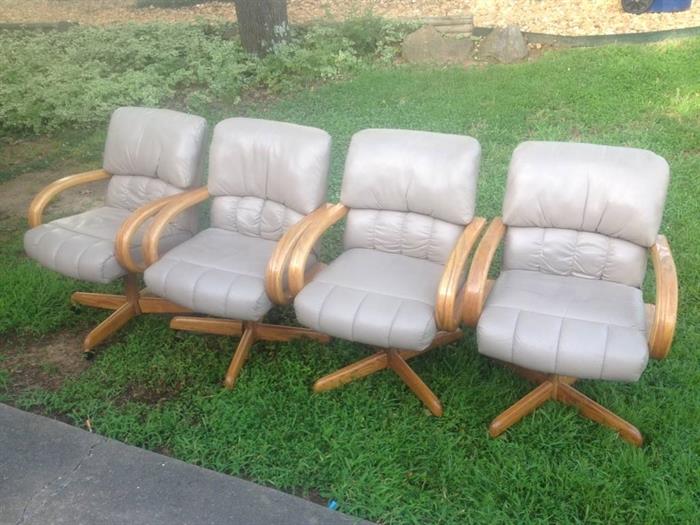 set of four dining/office chairs
