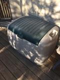 OUTDOOR PLASTIC STORAGE CONTAINER