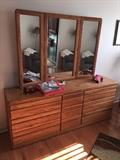 DRESSER WITH MIRRORS