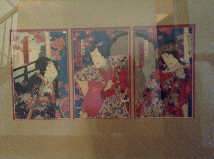 1860s Japanese Block art, has been appraised