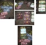 LICENSE PLATES