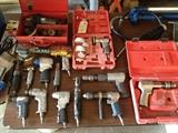 Tools: “Snap On” Ratchets, Sockets, Wrenches & Air Tools, “Snap On” & “Blue Point” Tool Boxes, “Blue Point” Bench Grinder, “Blue Point” Voltage Meter, “Cornwell” Front Wheel Drive Axle Nut Socket Set, and many more!