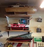 Radio Control Boats: Cabin Cruiser and Sailboat